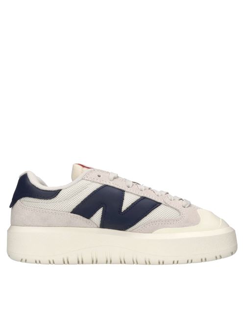 Sneakers in pelle e tessuto NEW BALANCE | CT302RCBEIGE-BLU
